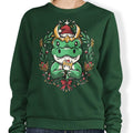 Alligator Christmas - Adult & Kids T-Shirts, Sweatshirts & Hoodies apparel design preview 1
