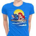 Aloha Mermaid Women's Apparel - Adult & Kids T-Shirts, Sweatshirts & Hoodies apparel design preview 1