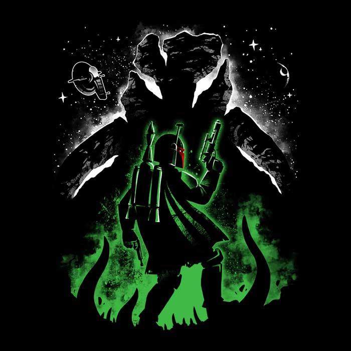 Alpha Bounty Hunter Men's V-Neck - Adult & Kids T-Shirts, Sweatshirts & Hoodies apparel design preview 2