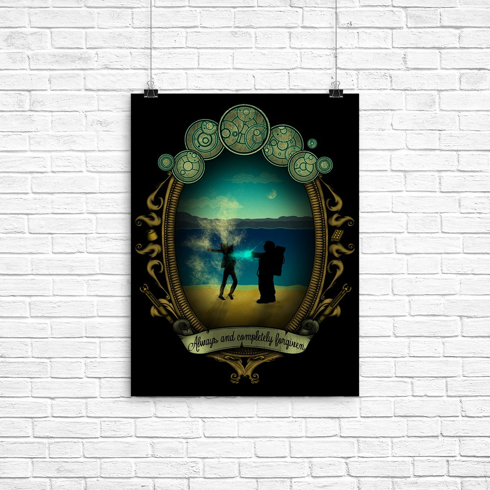 Always and Completely Forgiven Poster - Adult & Kids T-Shirts, Sweatshirts & Hoodies apparel design preview 1