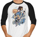 Always Be in My Heart 3/4 Sleeve Raglan - Adult & Kids T-Shirts, Sweatshirts & Hoodies apparel design preview 1