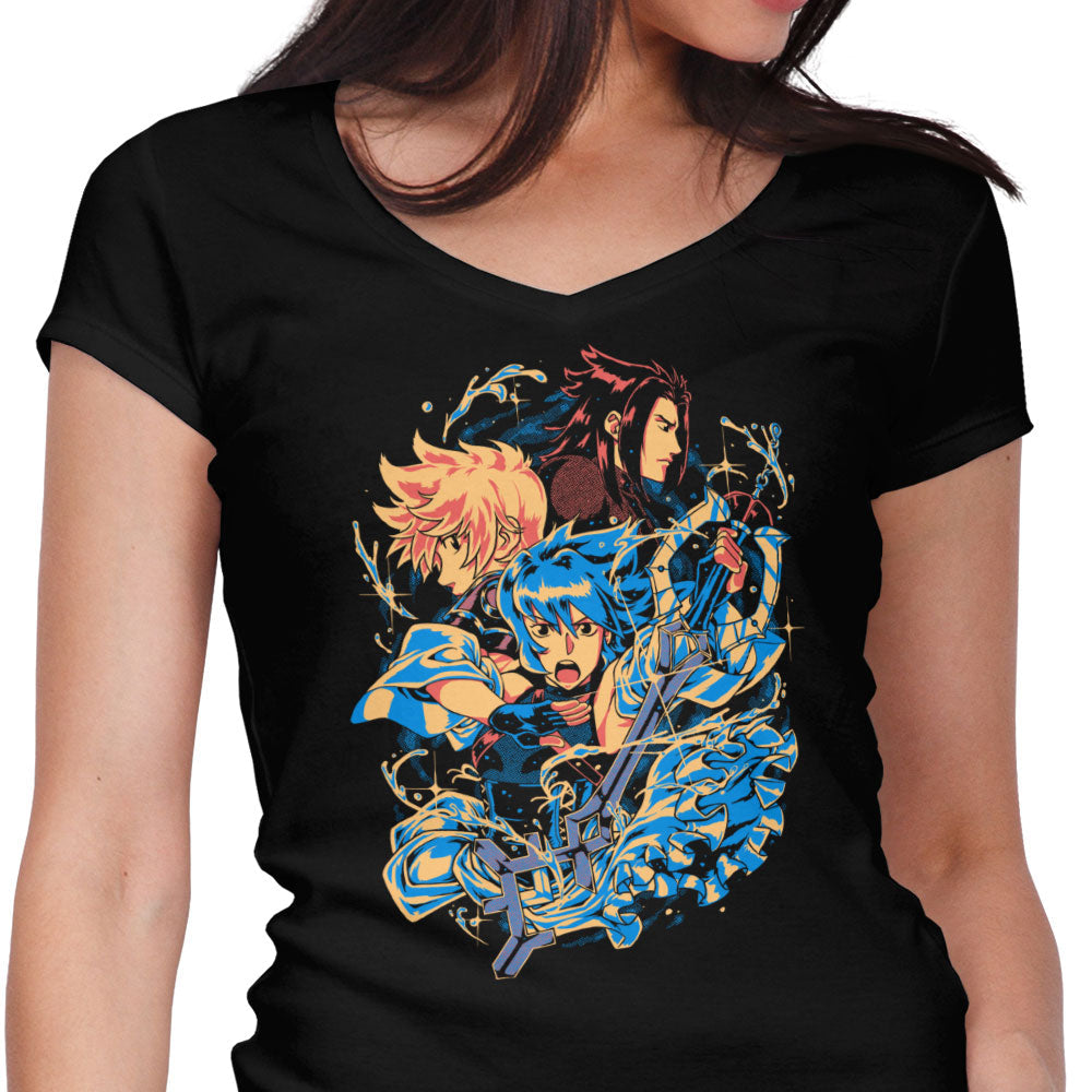 Always Be in My Heart Women's V-Neck - Adult & Kids T-Shirts, Sweatshirts & Hoodies apparel design preview 1