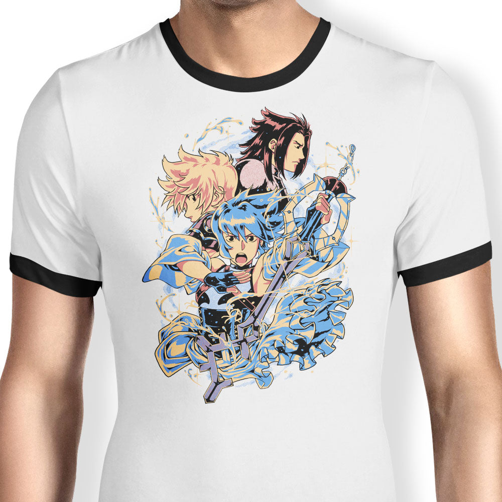 Always Be in My Heart Ringer - Adult & Kids T-Shirts, Sweatshirts & Hoodies apparel design preview 1