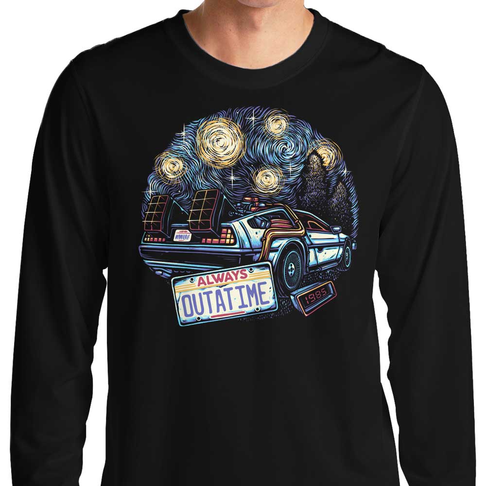 Always Outatime - Adult & Kids T-Shirts, Sweatshirts & Hoodies apparel design preview 1