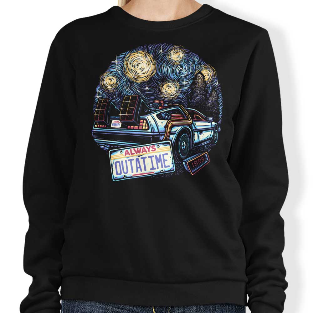 Always Outatime - Adult & Kids T-Shirts, Sweatshirts & Hoodies apparel design preview 1