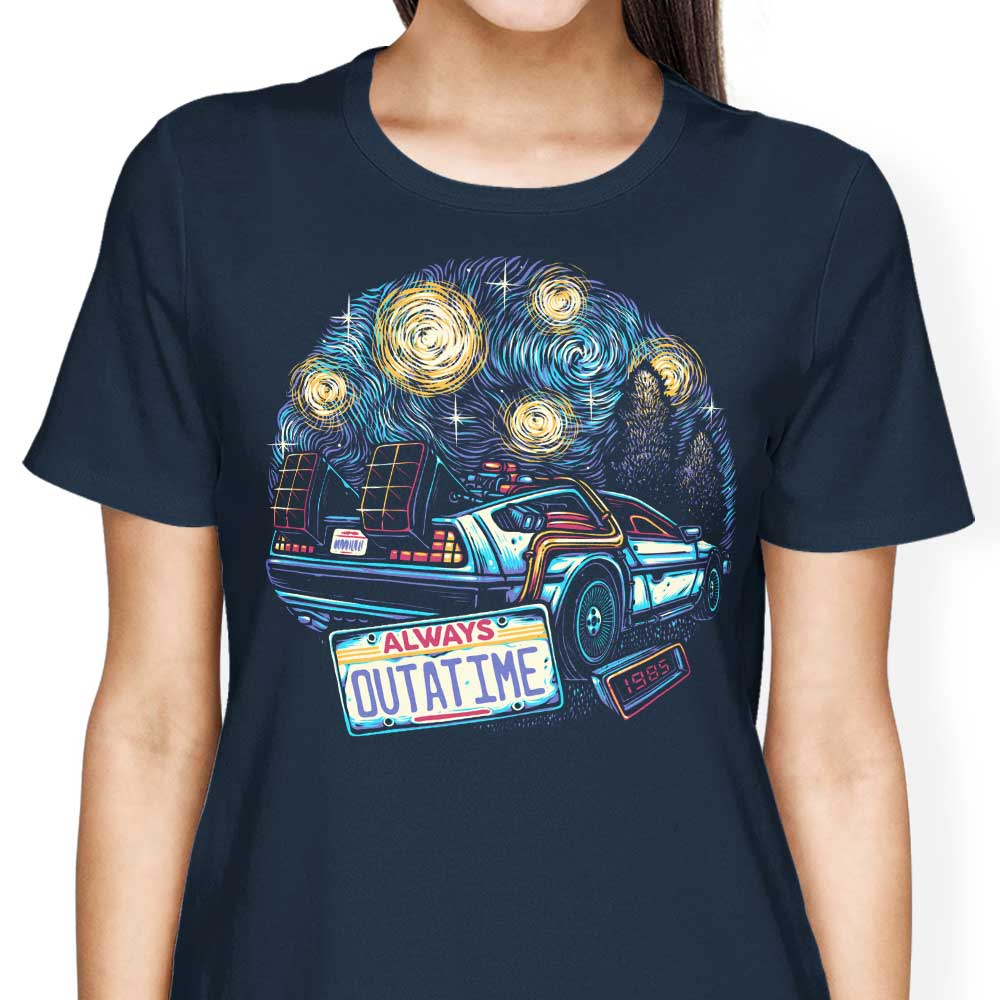Always Outatime Women's Apparel - Adult & Kids T-Shirts, Sweatshirts & Hoodies apparel design preview 2