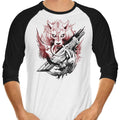 Amano Homage 3/4 Sleeve Raglan - Adult & Kids T-Shirts, Sweatshirts & Hoodies apparel design preview 1