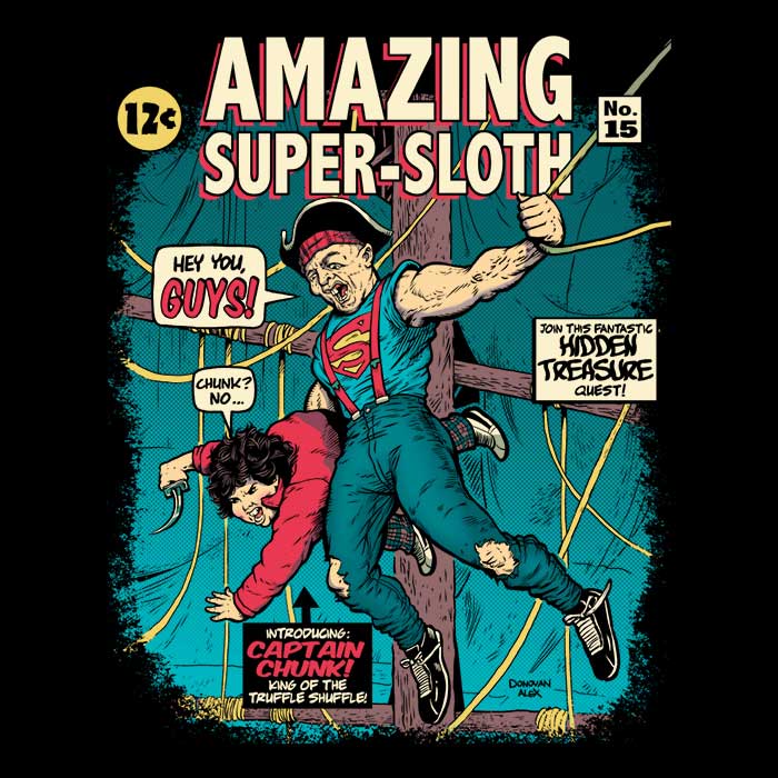 Amazing Super Sloth Women's Apparel - Adult & Kids T-Shirts, Sweatshirts & Hoodies apparel design preview 2