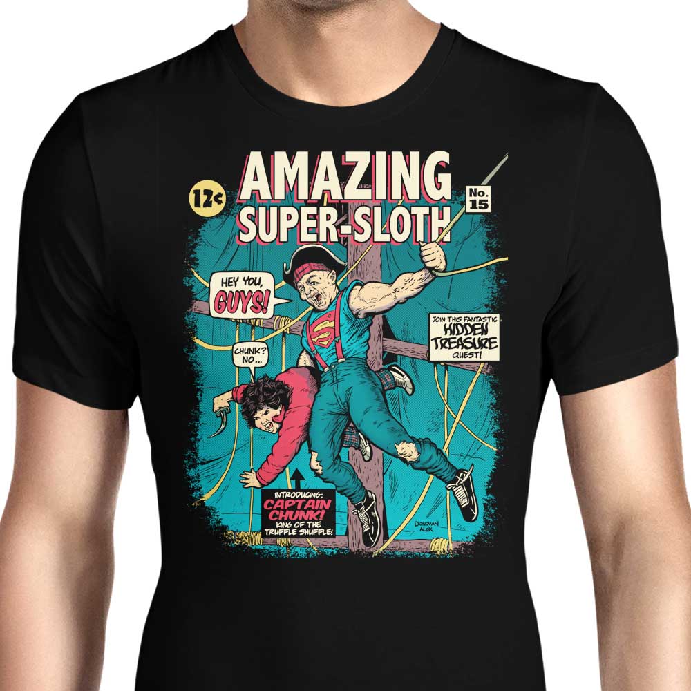 Amazing Super Sloth Men's Apparel - Adult & Kids T-Shirts, Sweatshirts & Hoodies apparel design preview 1