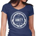 Amity Island Harbor Patrol Women's V-Neck - Adult & Kids T-Shirts, Sweatshirts & Hoodies apparel design preview 1