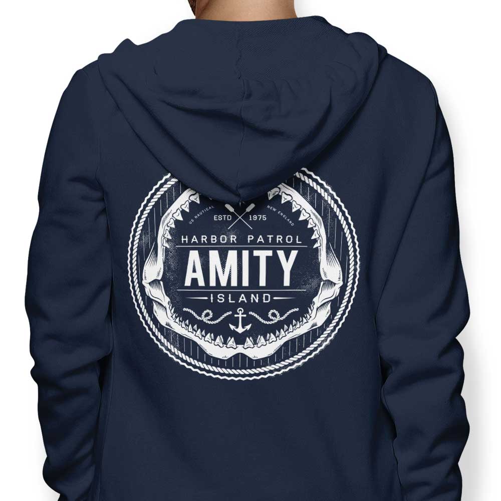 Amity Island Harbor Patrol - Adult & Kids T-Shirts, Sweatshirts & Hoodies apparel design preview 1