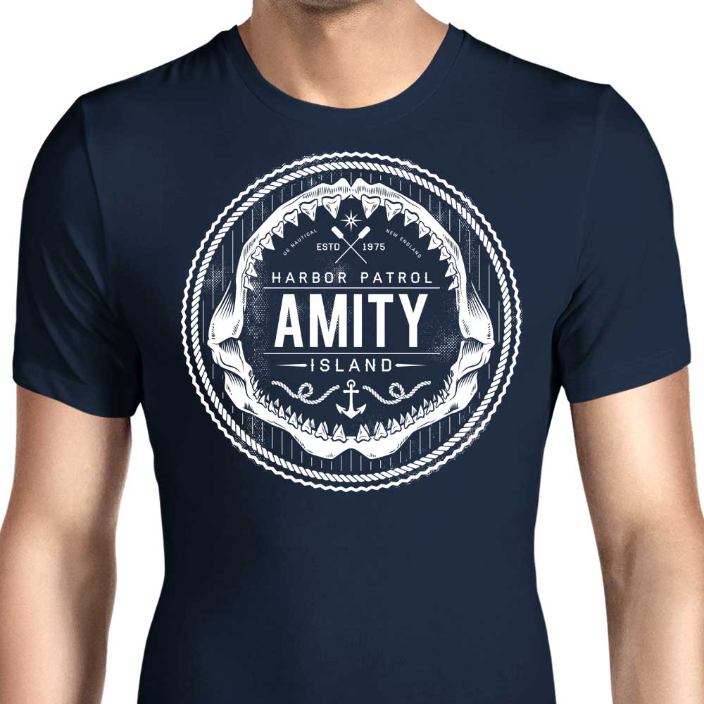 Amity Island Harbor Patrol Men's Apparel - Adult & Kids T-Shirts, Sweatshirts & Hoodies apparel design preview 1