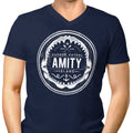 Amity Island Harbor Patrol Men's V-Neck - Adult & Kids T-Shirts, Sweatshirts & Hoodies apparel design preview 1