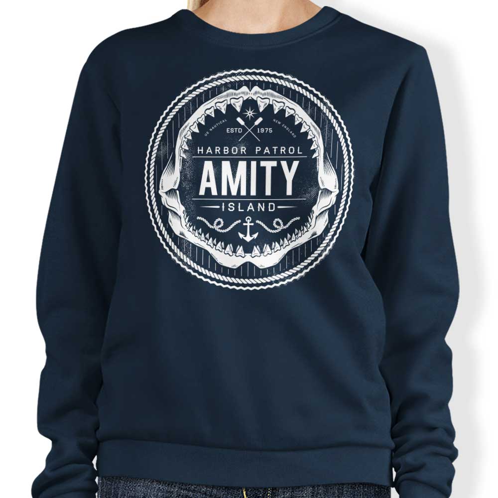 Amity Island Harbor Patrol - Adult & Kids T-Shirts, Sweatshirts & Hoodies apparel design preview 1