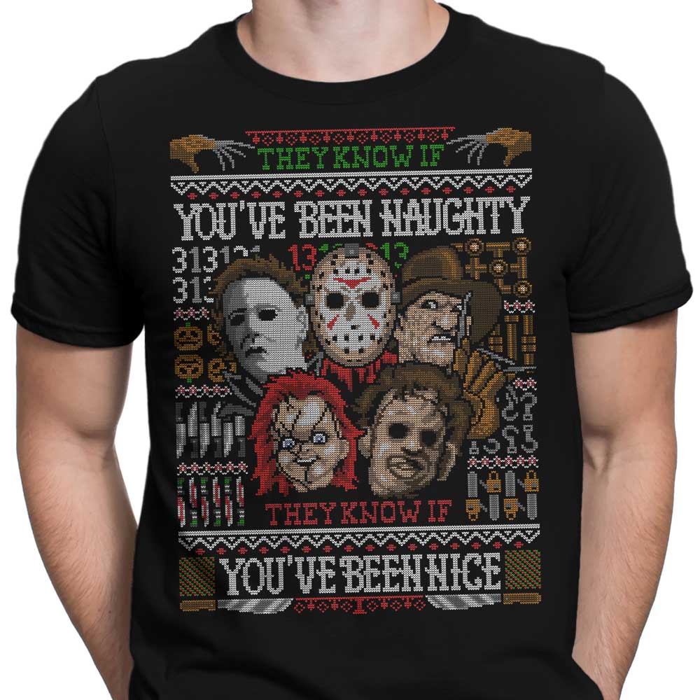 An Ugly Slasher Sweater Men's Apparel - Adult & Kids T-Shirts, Sweatshirts & Hoodies apparel design preview 2