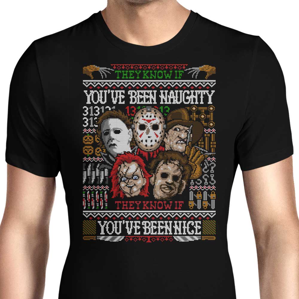 An Ugly Slasher Sweater Men's Apparel - Adult & Kids T-Shirts, Sweatshirts & Hoodies apparel design preview 1