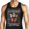 An Ugly Slasher Sweater Tank Top - Adult & Kids T-Shirts, Sweatshirts & Hoodies apparel design preview 1