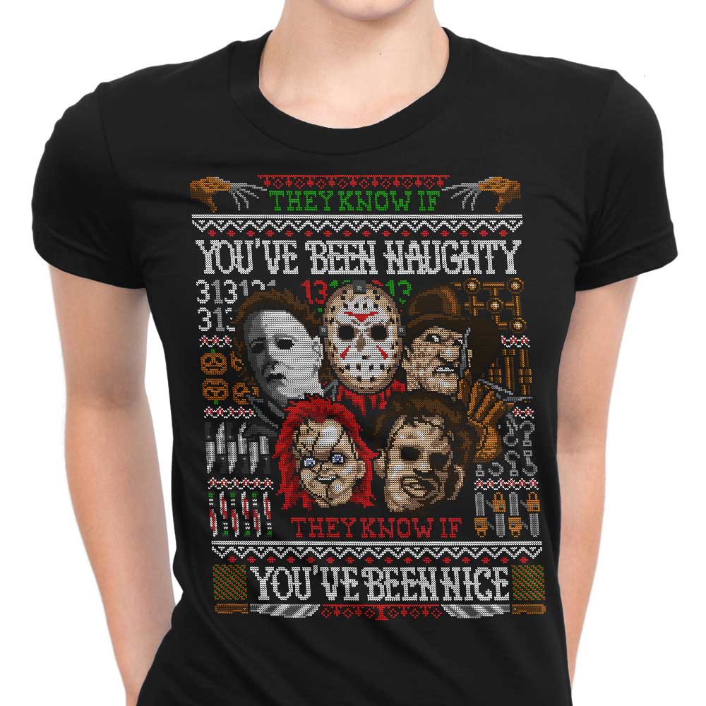 An Ugly Slasher Sweater Women's Apparel - Adult & Kids T-Shirts, Sweatshirts & Hoodies apparel design preview 1