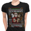 An Ugly Slasher Sweater Women's Apparel - Adult & Kids T-Shirts, Sweatshirts & Hoodies apparel design preview 1