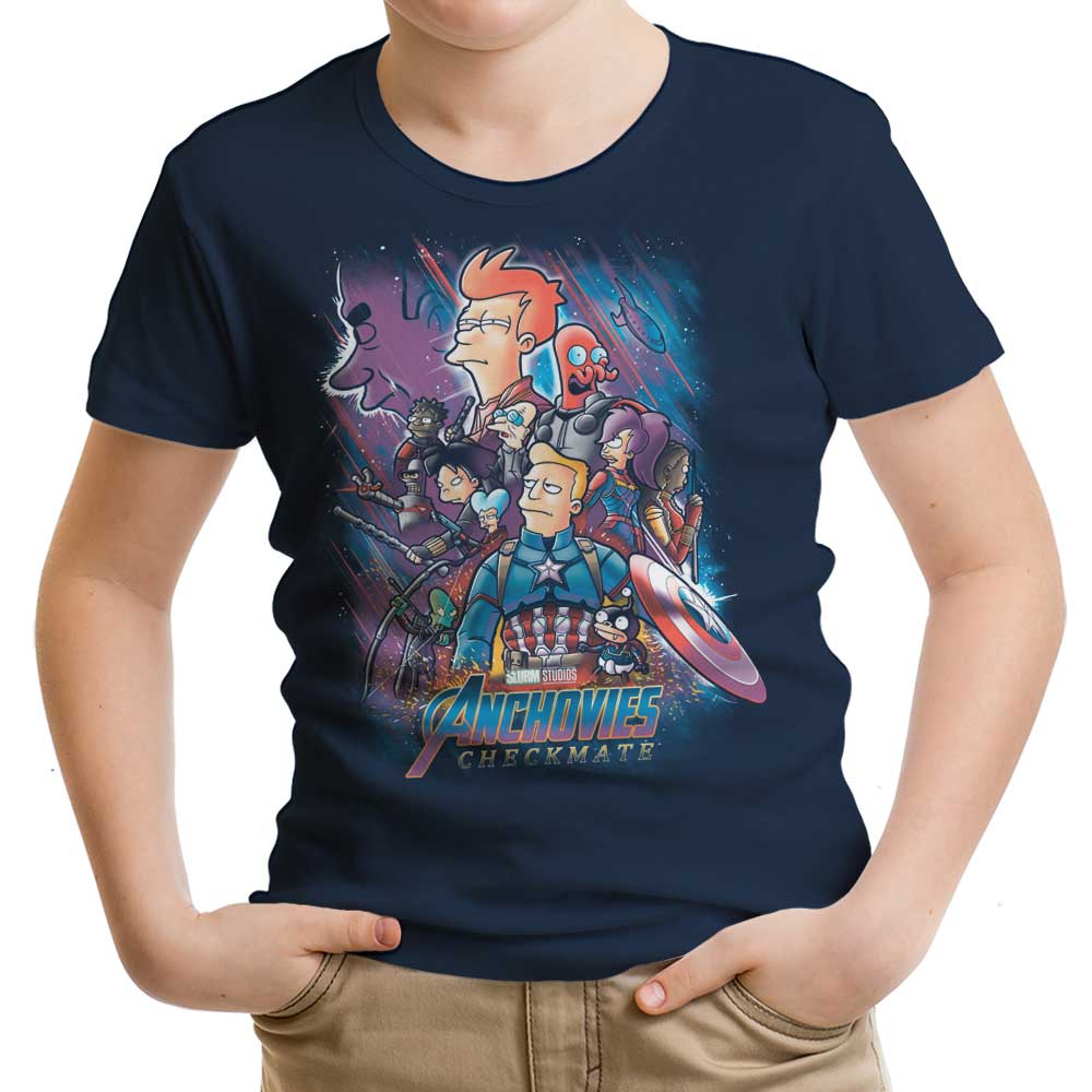 Anchovies: Checkmate Youth Apparel - Adult & Kids T-Shirts, Sweatshirts & Hoodies apparel design preview 1