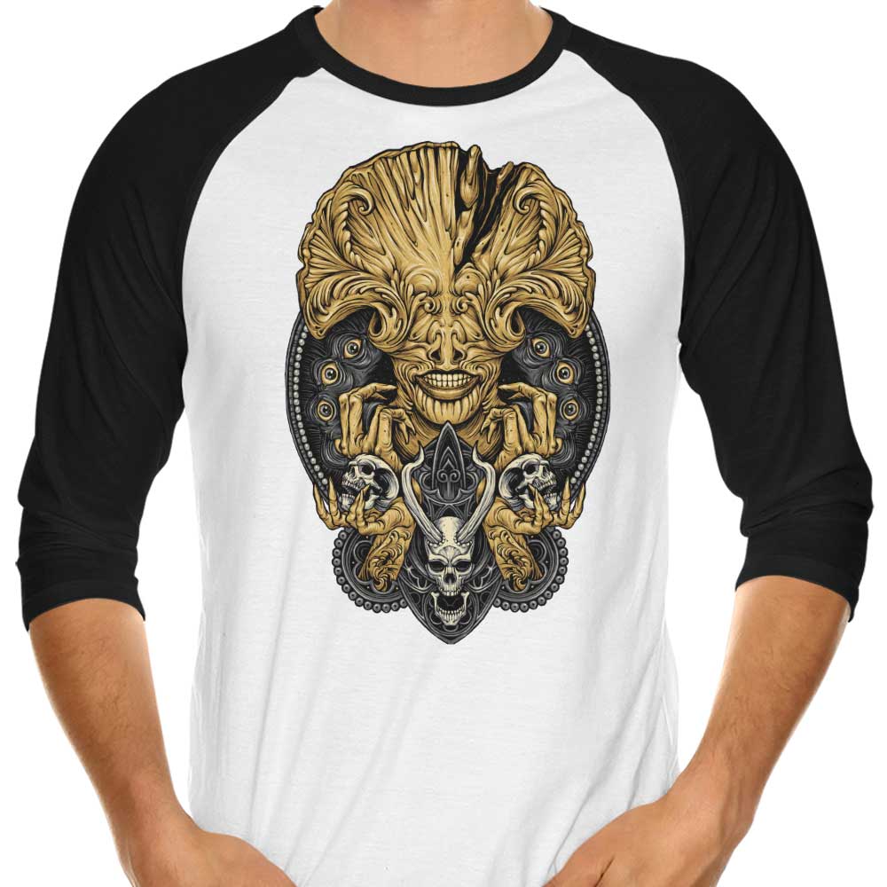 Angel of Death 3/4 Sleeve Raglan - Adult & Kids T-Shirts, Sweatshirts & Hoodies apparel design preview 1