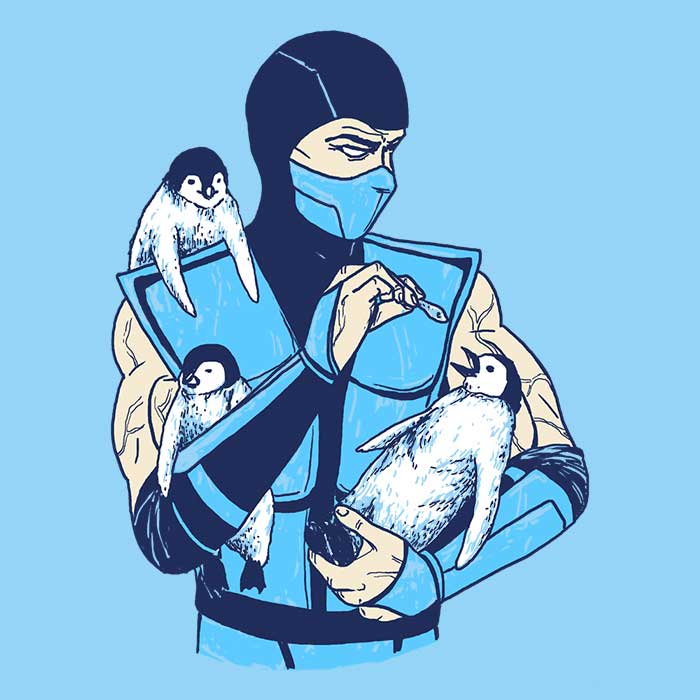 Animality Coasters - Adult & Kids T-Shirts, Sweatshirts & Hoodies apparel design preview 1