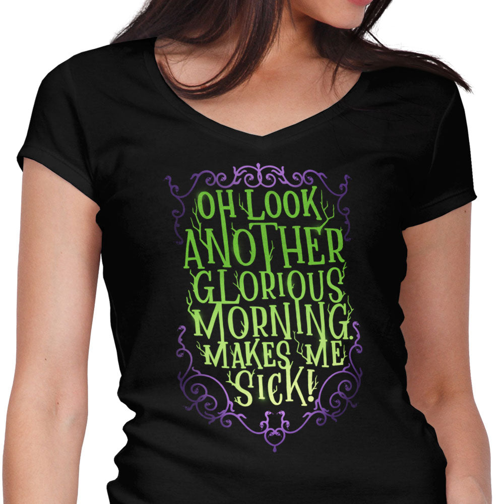 Another Glorious Morning Women's V-Neck - Adult & Kids T-Shirts, Sweatshirts & Hoodies apparel design preview 1