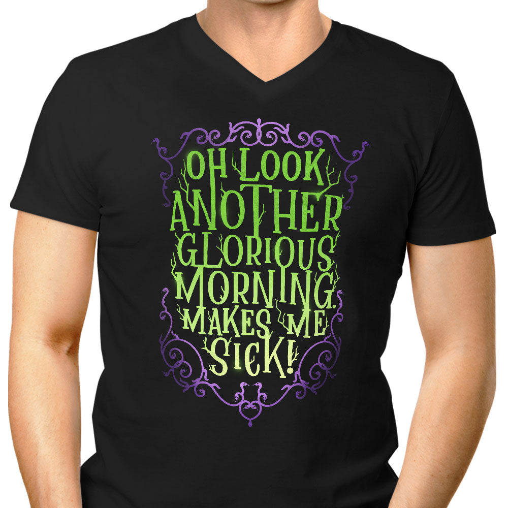 Another Glorious Morning Men's V-Neck - Adult & Kids T-Shirts, Sweatshirts & Hoodies apparel design preview 1