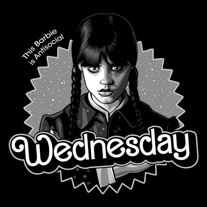 Antisocial Doll Men's Apparel - Adult & Kids T-Shirts, Sweatshirts & Hoodies apparel design preview 2