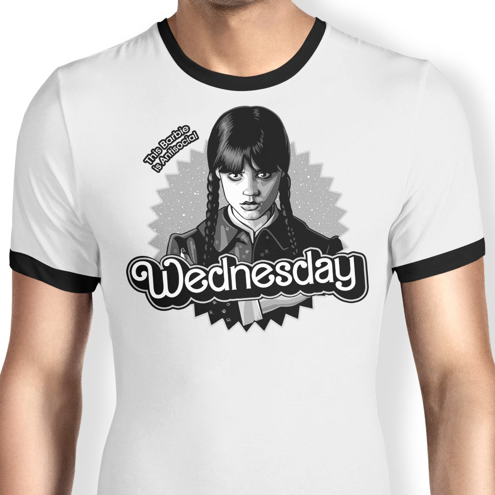 Antisocial Doll Ringer - Adult & Kids T-Shirts, Sweatshirts & Hoodies apparel design preview 1