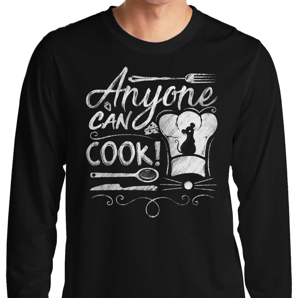 Anyone Can Cook - Adult & Kids T-Shirts, Sweatshirts & Hoodies apparel design preview 1