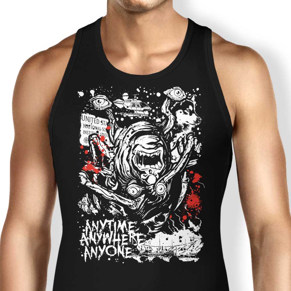 Anytime, Anywhere, Anyone Tank Top - Adult & Kids T-Shirts, Sweatshirts & Hoodies apparel design preview 1