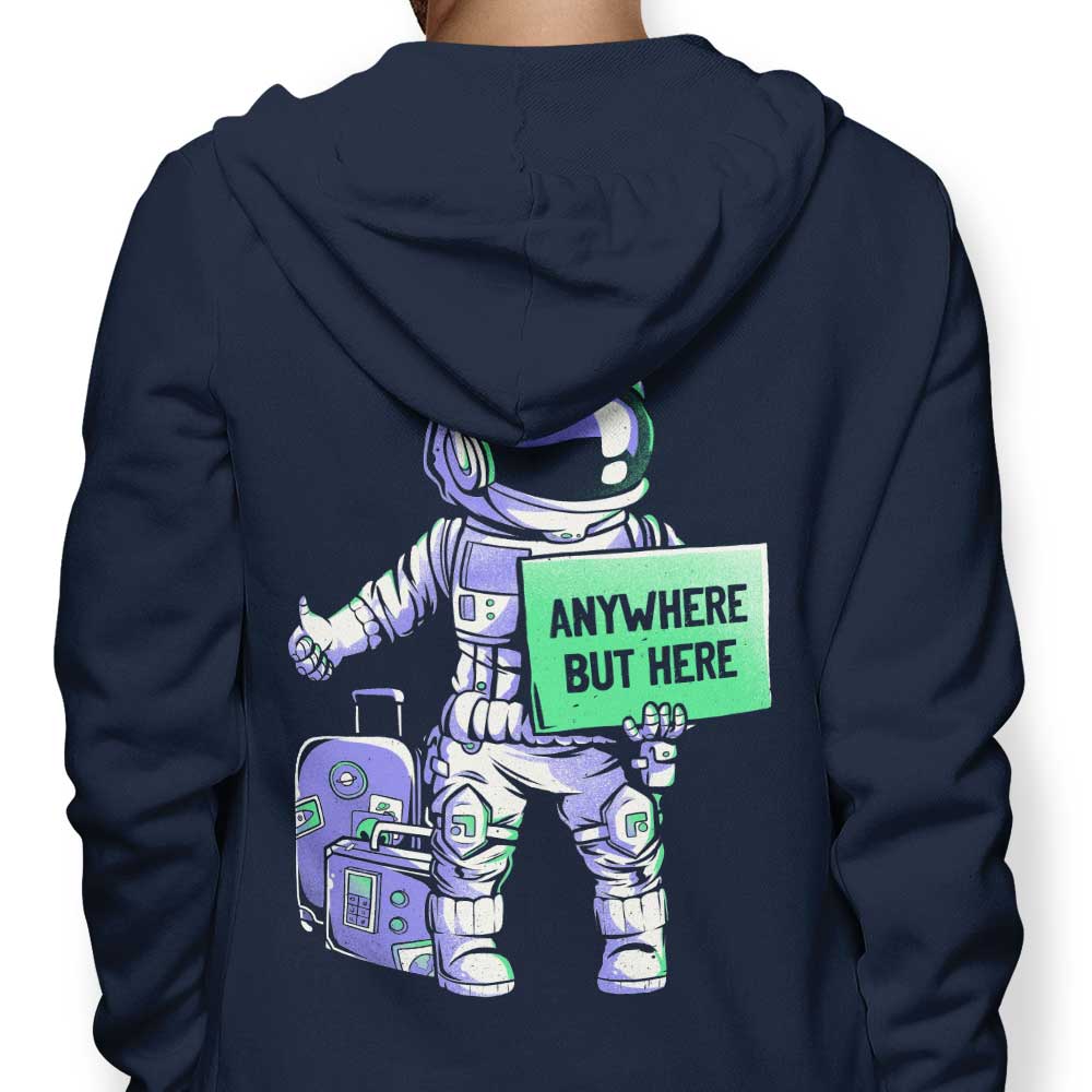 Anywhere But Here - Adult & Kids T-Shirts, Sweatshirts & Hoodies apparel design preview 1