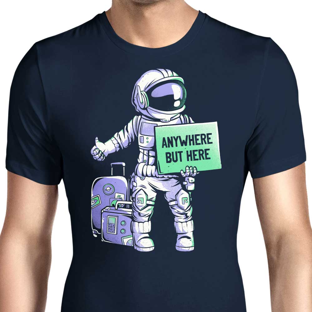 Anywhere But Here Men's Apparel - Adult & Kids T-Shirts, Sweatshirts & Hoodies apparel design preview 1