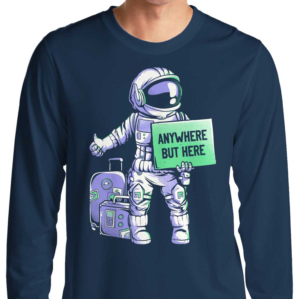 Anywhere But Here - Adult & Kids T-Shirts, Sweatshirts & Hoodies apparel design preview 1