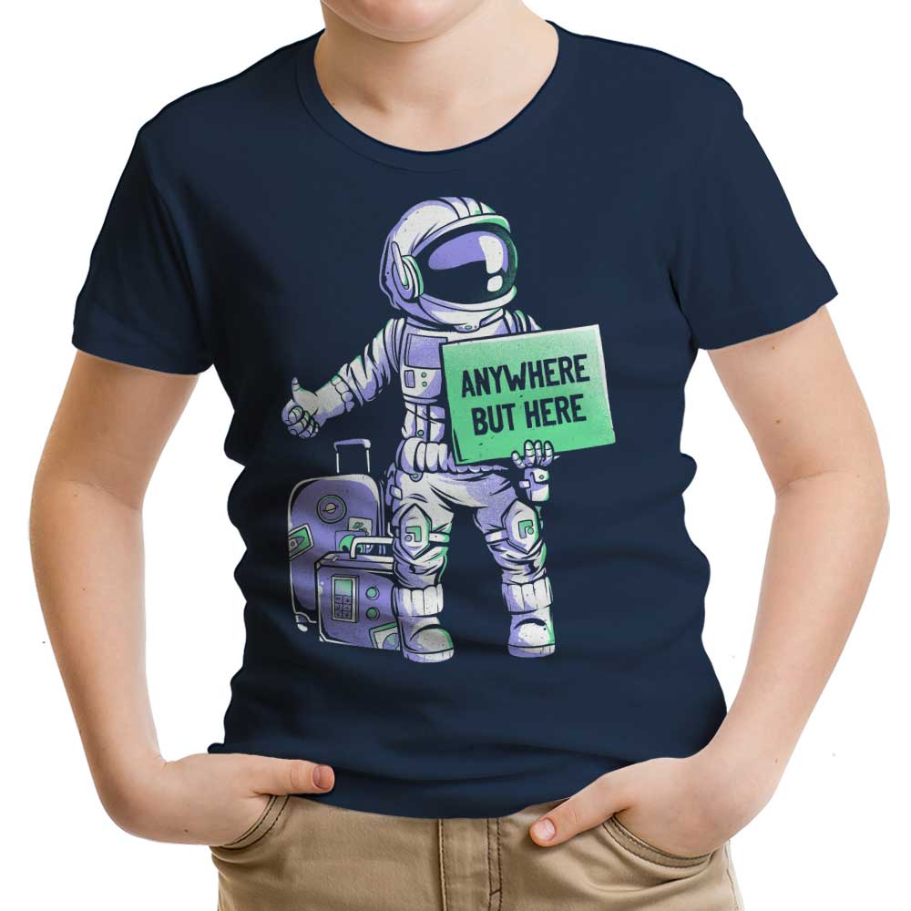 Anywhere But Here Youth Apparel - Adult & Kids T-Shirts, Sweatshirts & Hoodies apparel design preview 1