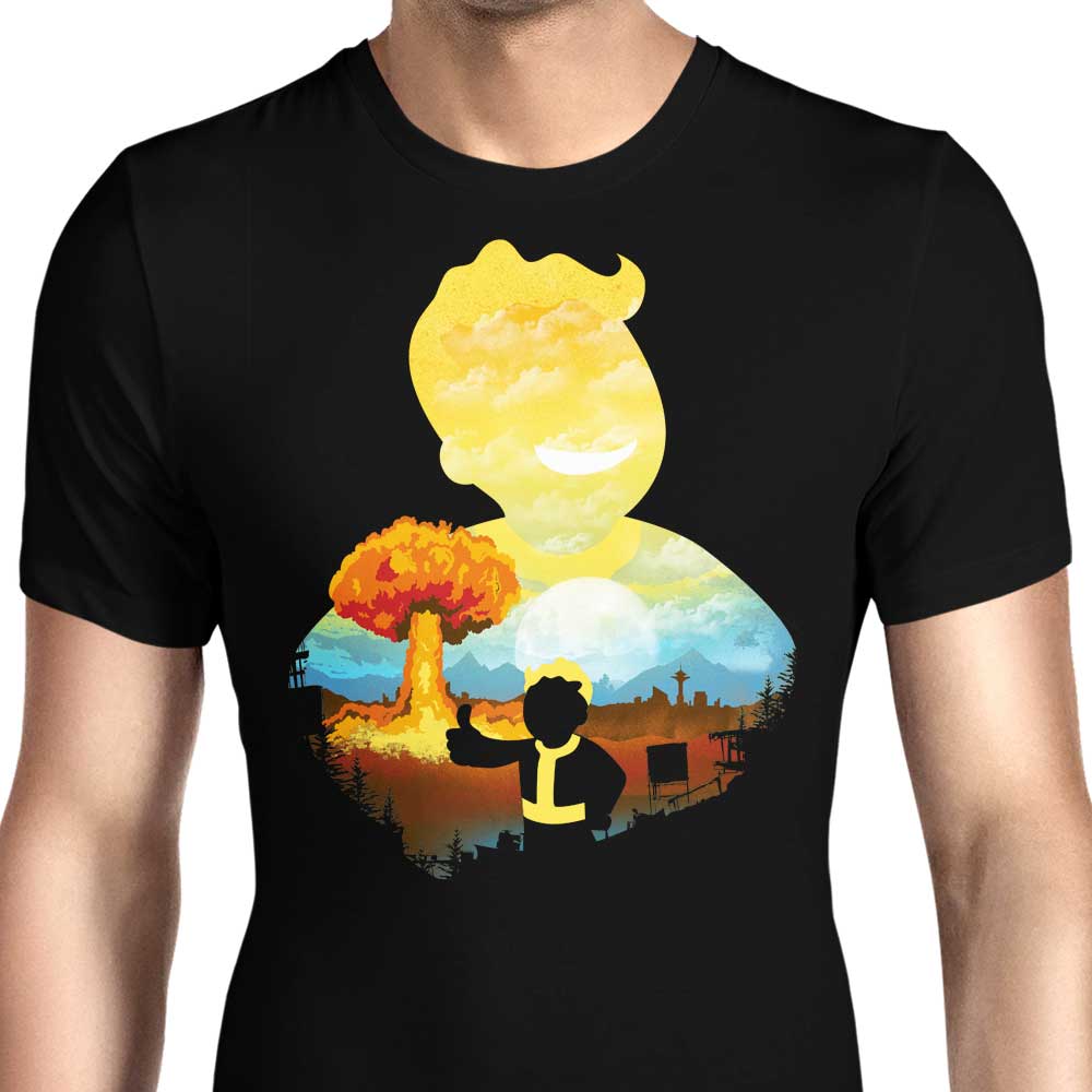 Apocalypse Silhouette Men's Apparel - Adult & Kids T-Shirts, Sweatshirts & Hoodies apparel design preview 1