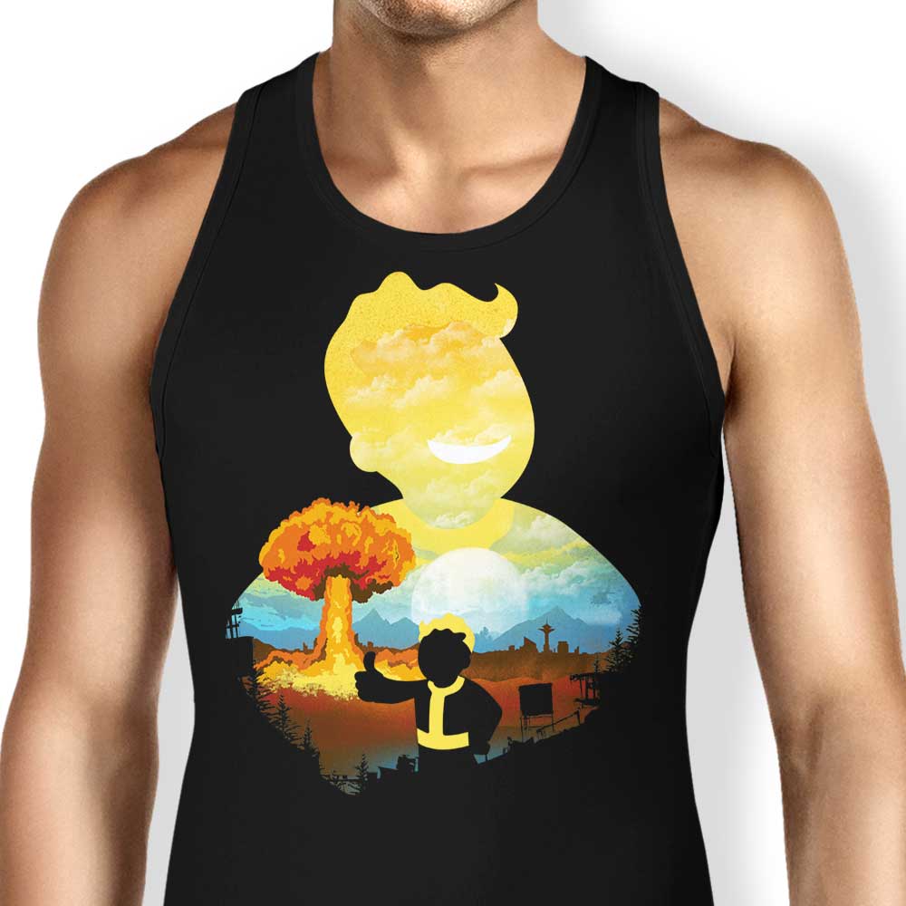 Apocalypse Silhouette Tank Top - Adult & Kids T-Shirts, Sweatshirts & Hoodies apparel design preview 1