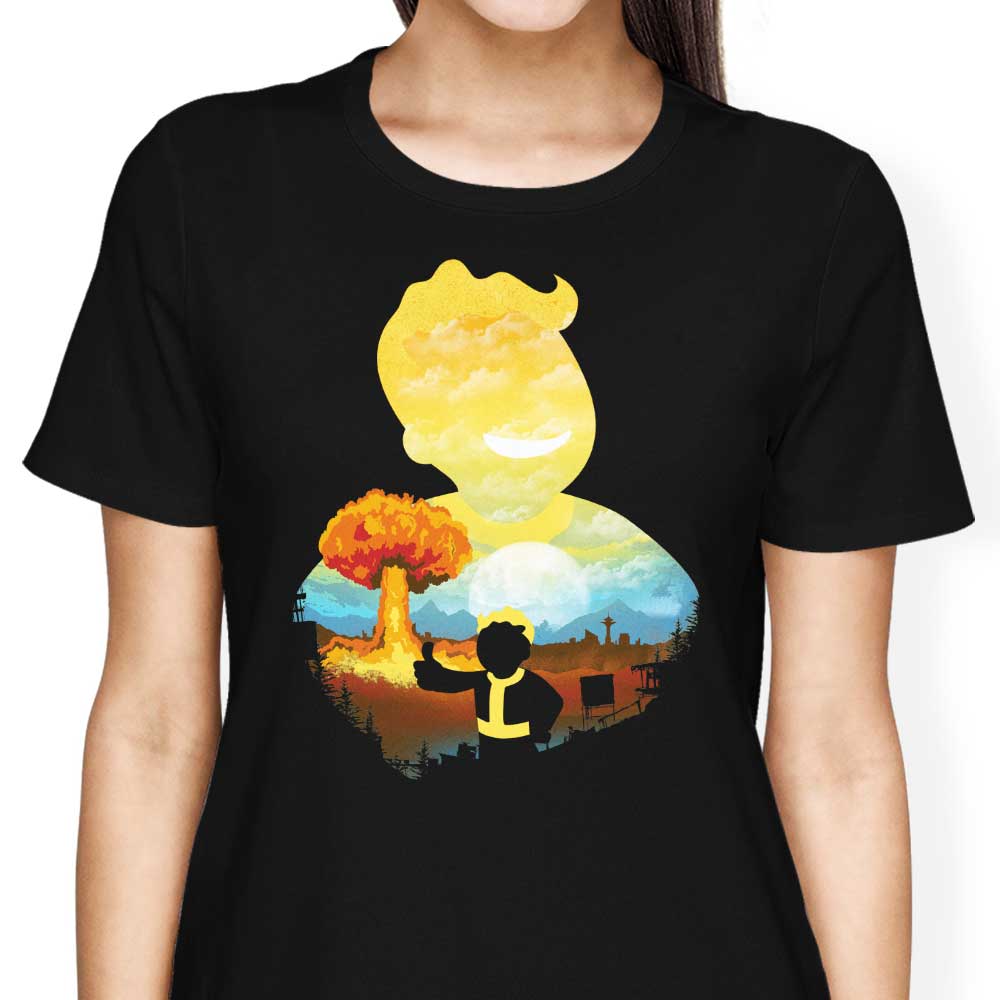 Apocalypse Silhouette Women's Apparel - Adult & Kids T-Shirts, Sweatshirts & Hoodies apparel design preview 1