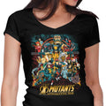 Apocalyptic War Women's V-Neck - Adult & Kids T-Shirts, Sweatshirts & Hoodies apparel design preview 1