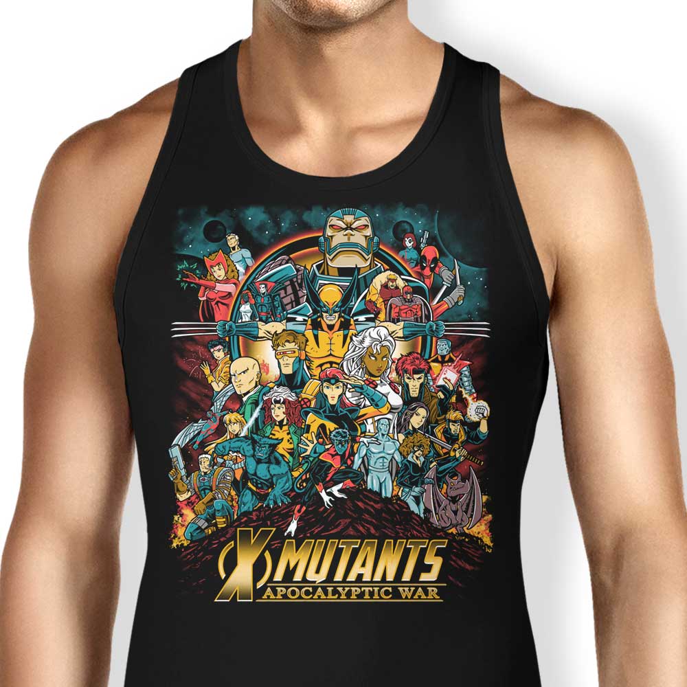 Apocalyptic War Tank Top - Adult & Kids T-Shirts, Sweatshirts & Hoodies apparel design preview 1