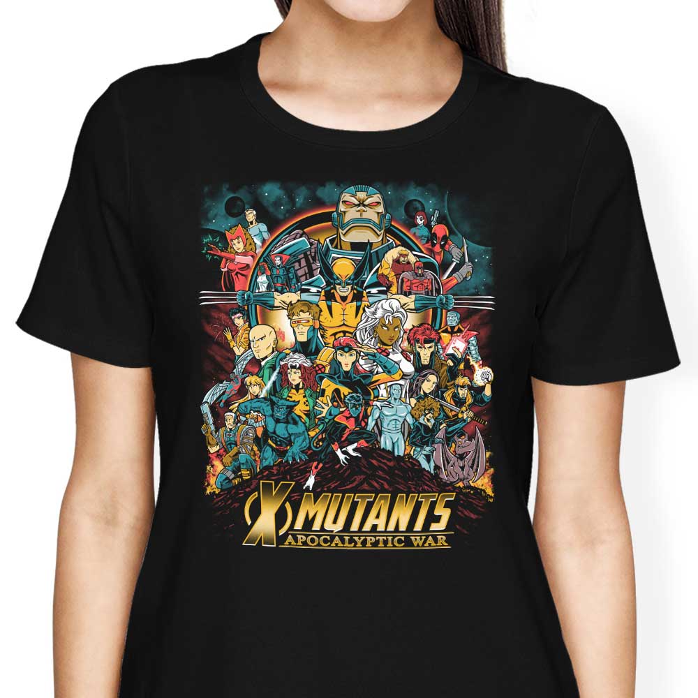 Apocalyptic War Women's Apparel - Adult & Kids T-Shirts, Sweatshirts & Hoodies apparel design preview 1