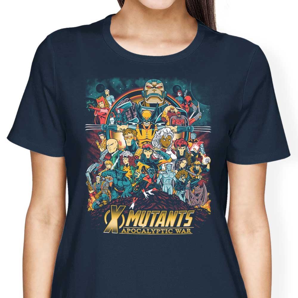 Apocalyptic War Women's Apparel - Adult & Kids T-Shirts, Sweatshirts & Hoodies apparel design preview 2