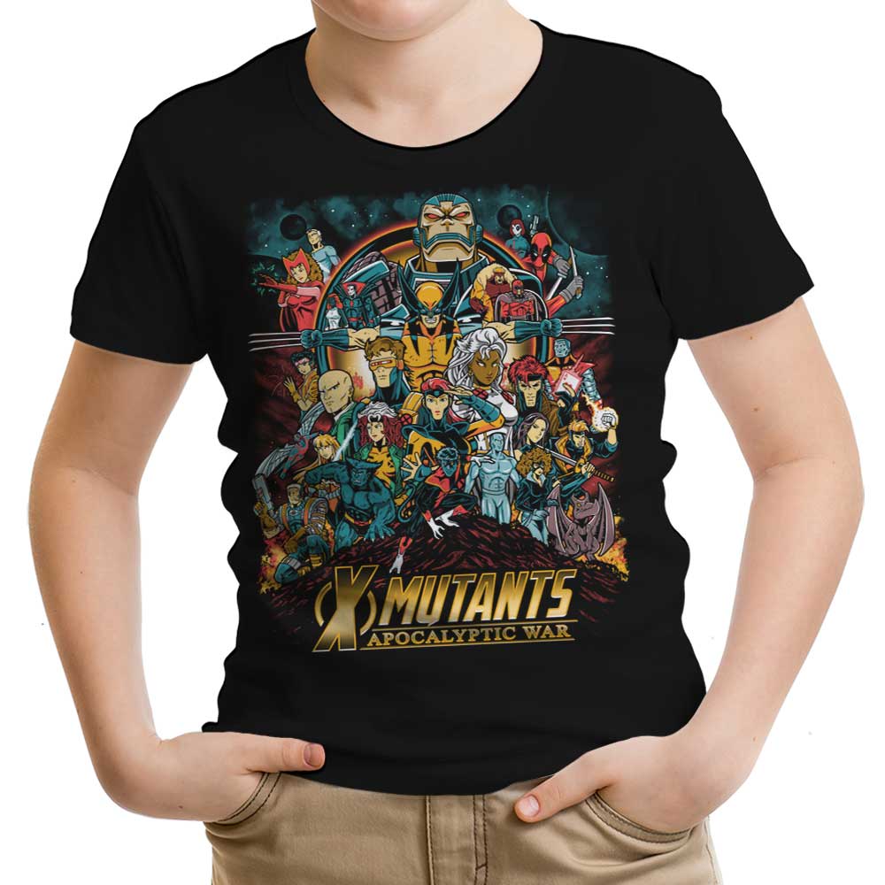 Apocalyptic War Youth Apparel - Adult & Kids T-Shirts, Sweatshirts & Hoodies apparel design preview 1