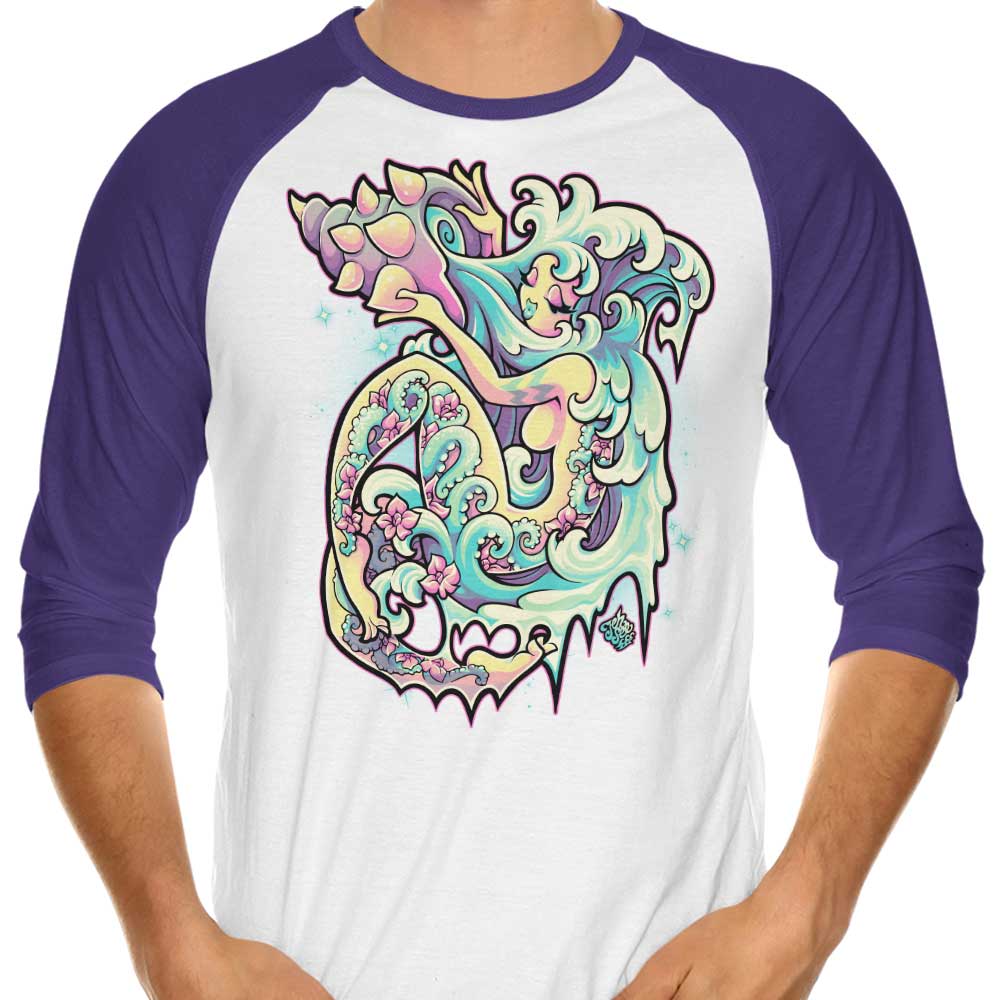 Aquarius 3/4 Sleeve Raglan - Adult & Kids T-Shirts, Sweatshirts & Hoodies apparel design preview 1
