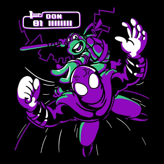 Arcade Donnie Men's Apparel - Adult & Kids T-Shirts, Sweatshirts & Hoodies apparel design preview 2