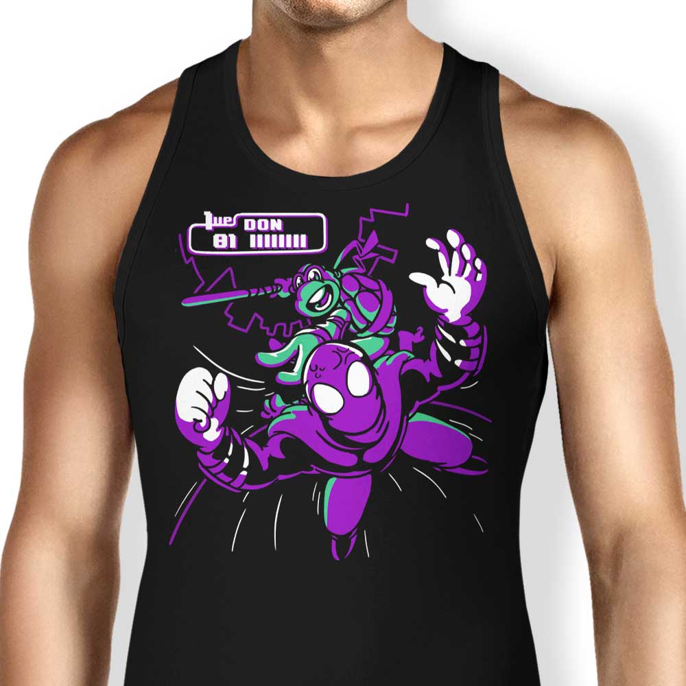 Arcade Donnie Tank Top - Adult & Kids T-Shirts, Sweatshirts & Hoodies apparel design preview 1