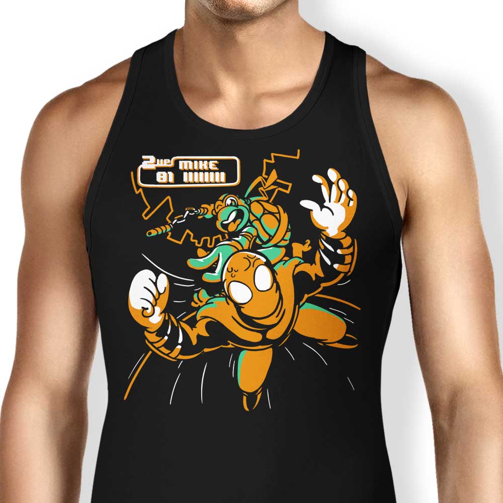 Arcade Mikey Tank Top - Adult & Kids T-Shirts, Sweatshirts & Hoodies apparel design preview 1