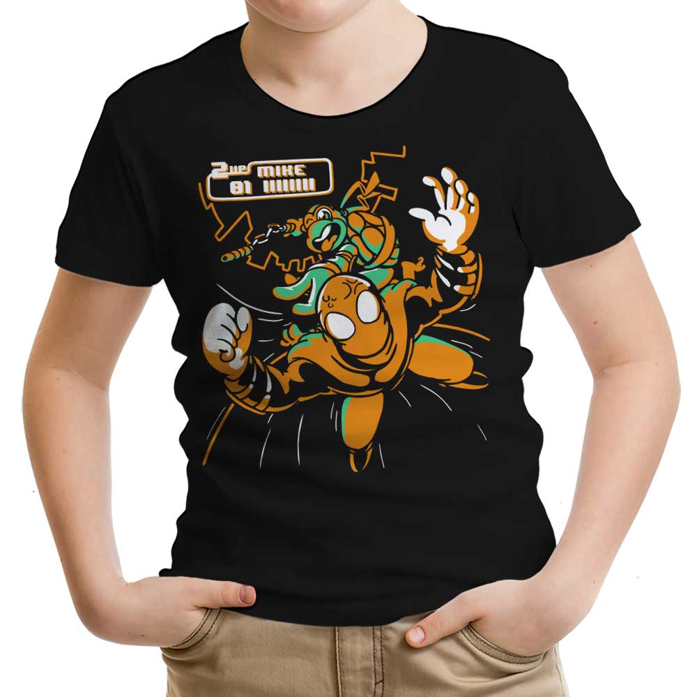 Arcade Mikey Youth Apparel - Adult & Kids T-Shirts, Sweatshirts & Hoodies apparel design preview 1