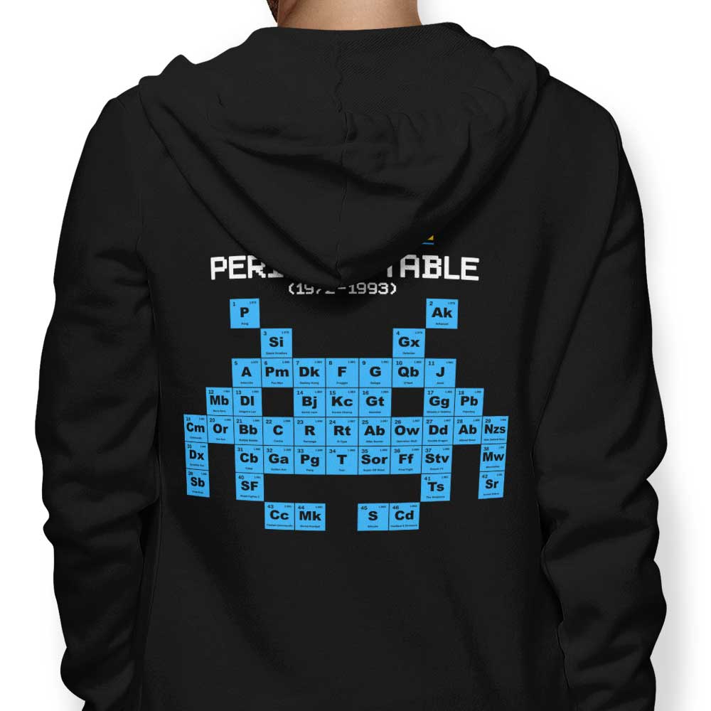 Arcade Periodic Table - Adult & Kids T-Shirts, Sweatshirts & Hoodies apparel design preview 1